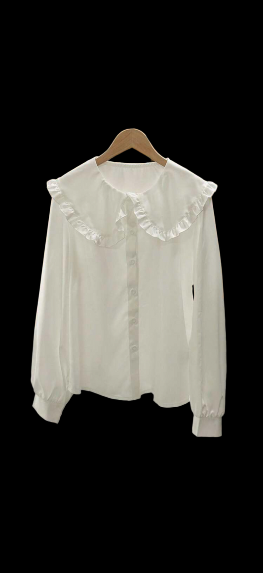 White Darling Blouse