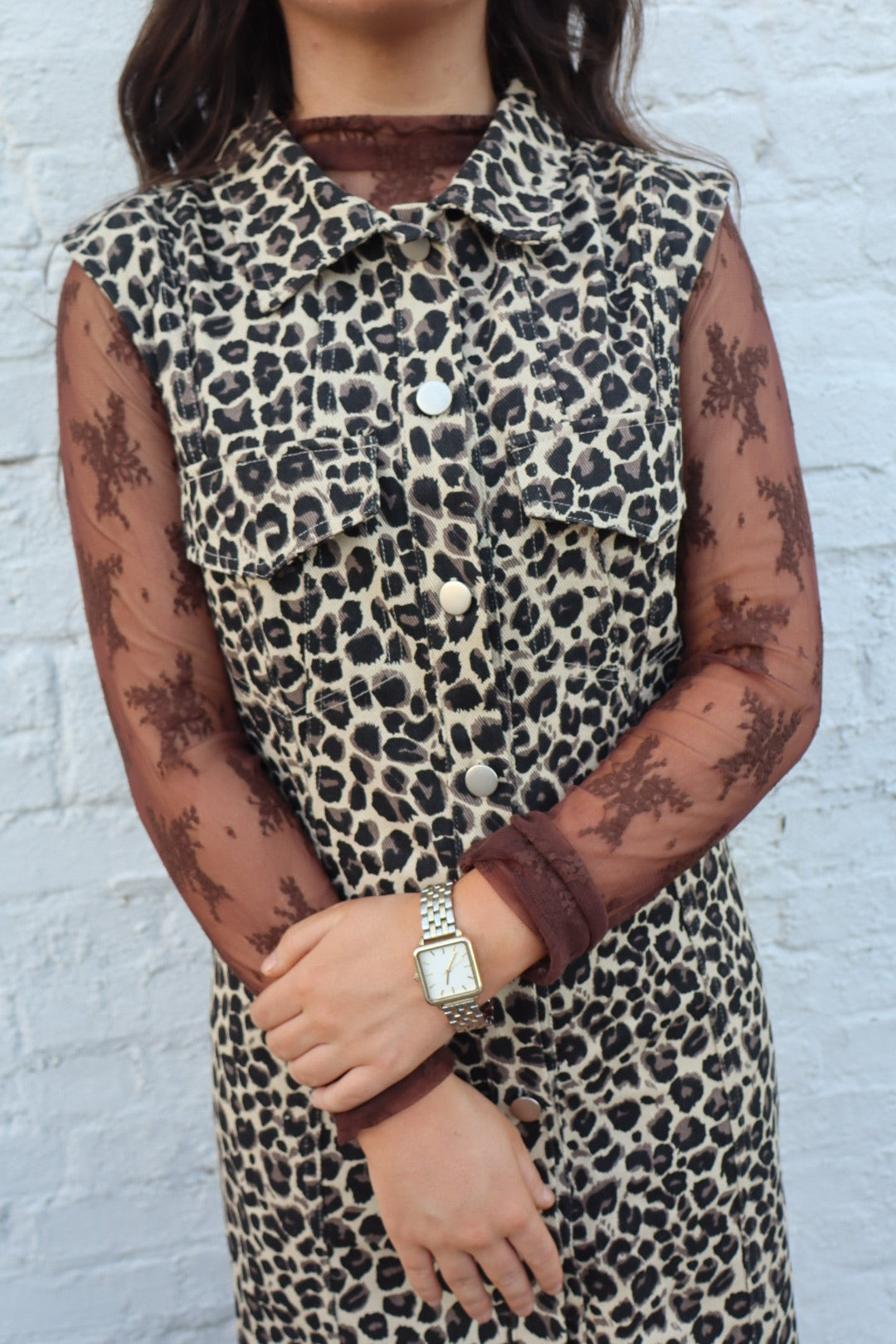 Lovely Lex Lace Brown