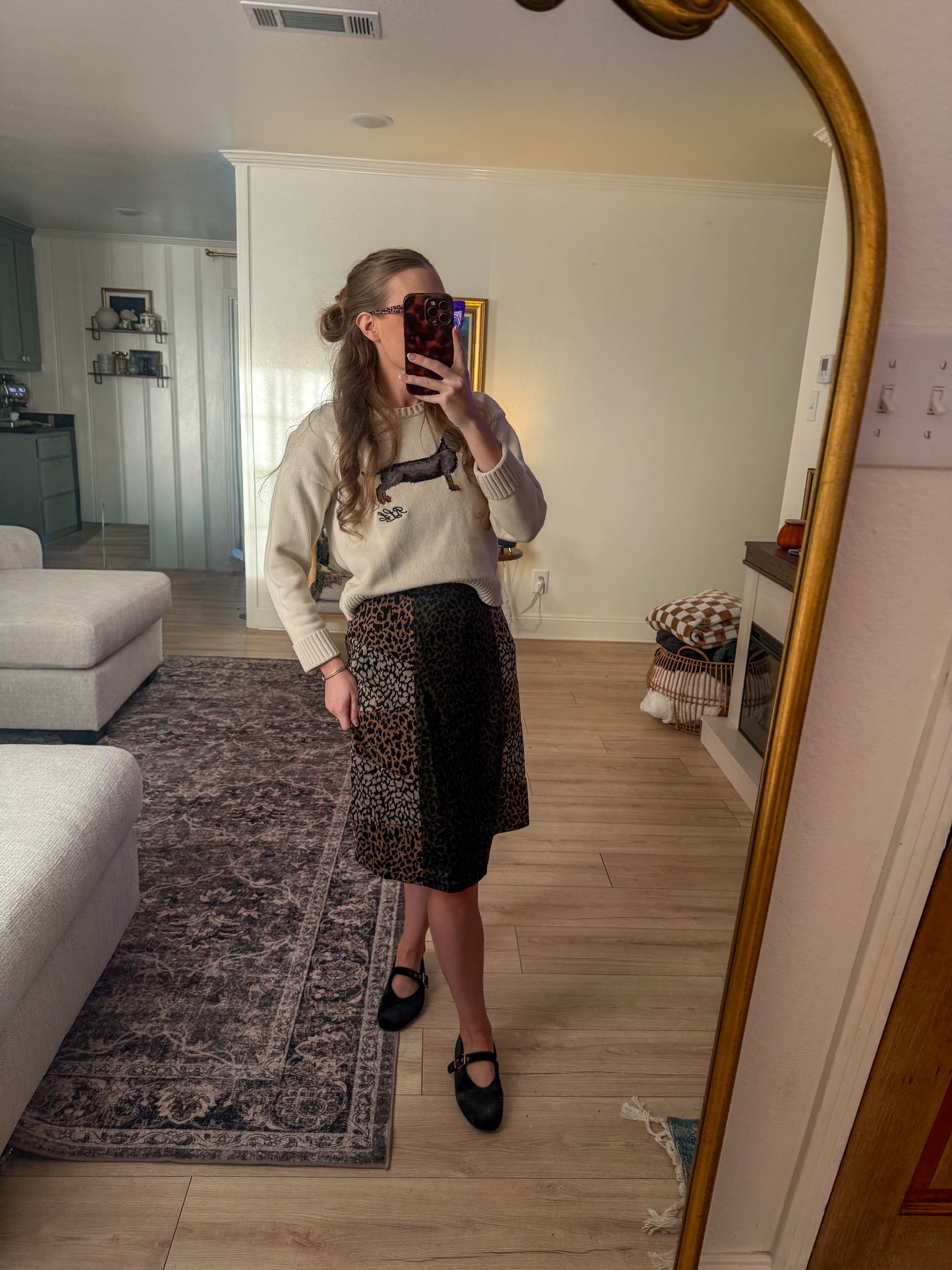 Willow Leopard Skirt